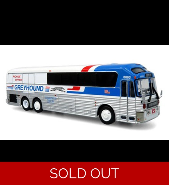 Greyhound 1984 Eagle Model 10 Bus 1/87 Diecast